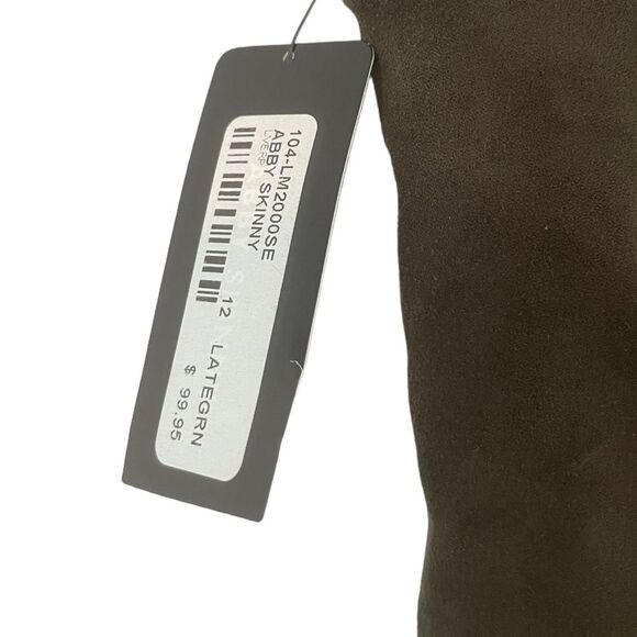 Liverpool Abby Skinny Silky‎ Soft in Slate Green NWT, Size 12/31 - Picture 7 of 7